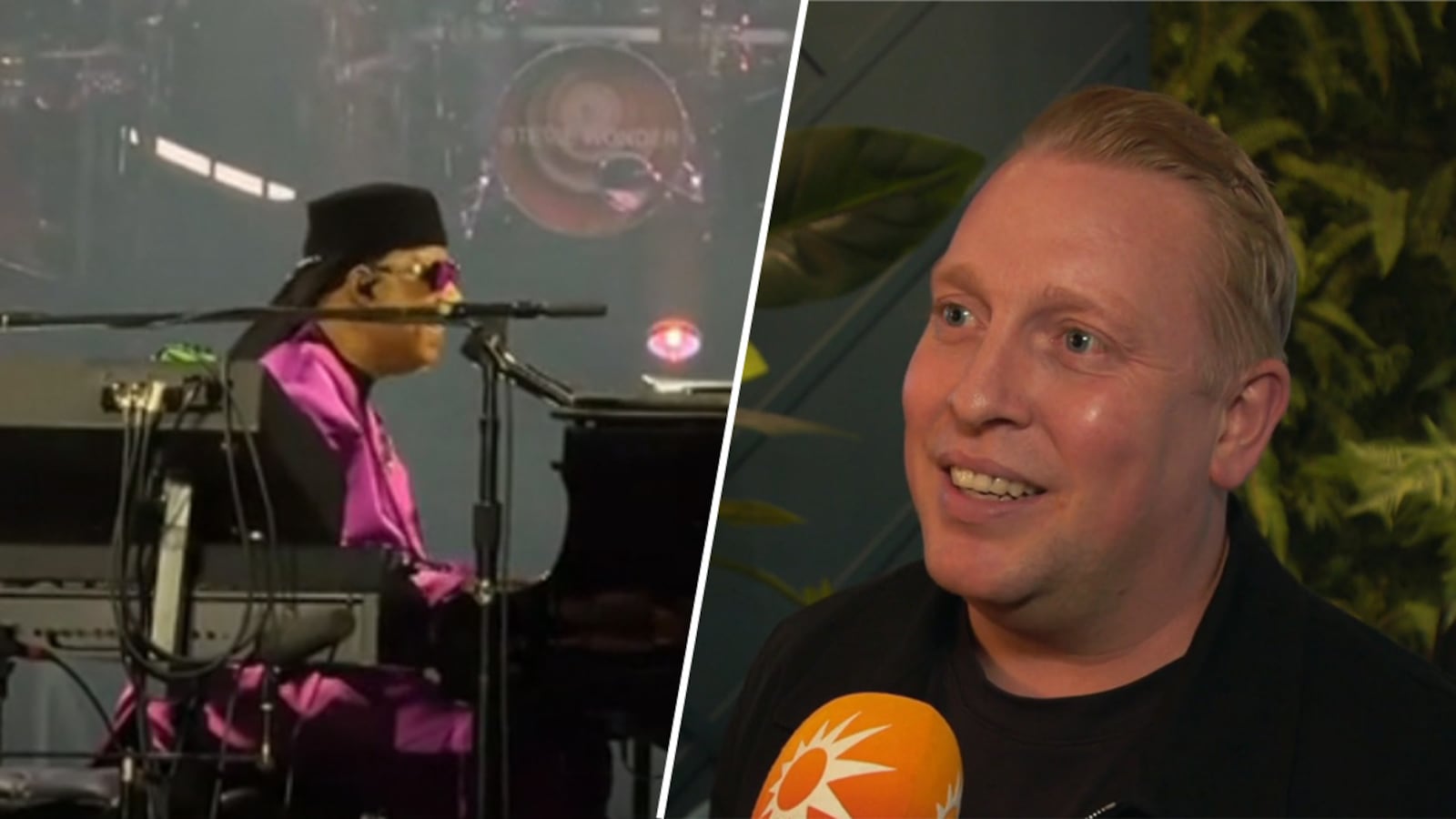 Stevie Wonder maakt indruk op bekend Nederland: 'Nog nooit zoiets unieks meegemaakt'