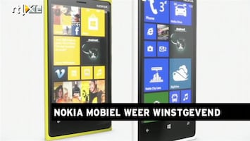 RTL Z Nieuws Nokia mobiel weer winstgevend