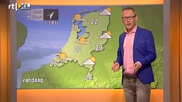 RTL Nieuws 'Sluierbewolking, maar toch een zomerse dag'