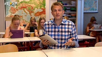 RTL Nieuws Tablet in plaats van schoolboeken