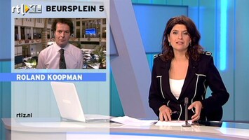RTL Z Nieuws 12:00 Banken stallen belachelijk veel geld bij ECB, AEX zakt weer weg