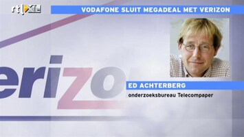 RTL Z Nieuws Megadeal Vodafone:Een tombola aan nieuwe verkopen?