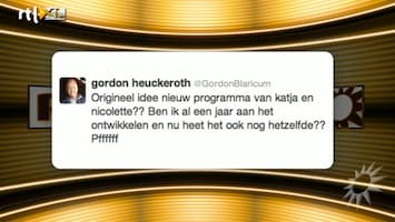 RTL Boulevard Gordon heeft akkefietje met Nicolette en Katja