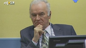 RTL Nieuws Proces Mladic voorlopig stilgelegd