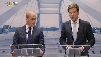 Editie NL Rutte en Samsom presenteren regeerakkoord