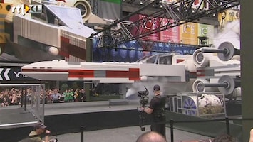 RTL Nieuws Ruimteschip Star Wars van Lego