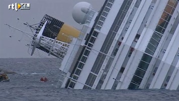 RTL Z Nieuws Amateurbeelden uit cruiseschip Costa Concordia: alles onder controle!