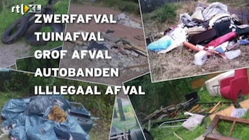 RTL Nieuws Steeds meer afval in de natuur gedumpt