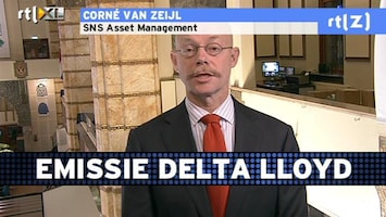 RTL Z Voorbeurs Corné: Goed teken dat Delta Lloyd overname met eigen vermogen financiert