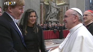 RTL Nieuws Paus Franciscus officieel geïnstalleerd