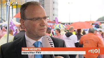 RTL Nieuws Vakbonden maken zich op voor heel moeilijk seizoen