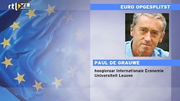 RTL Z Nieuws Gecontroleerde ontvlechting eurozone niet mogelijk'