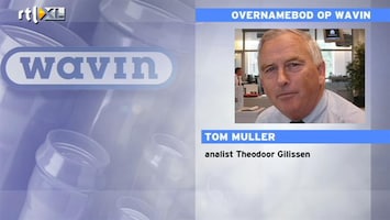 RTL Z Nieuws Tom Muller: Wavin ondergewaardeerd, malaise in bouw duurt niet nog jaren