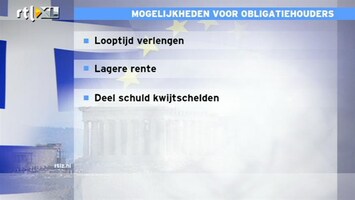 RTL Z Nieuws Griekse obligatiehouders kunnen kiezen uit 3 kwaden, maar raken 21% kwijt