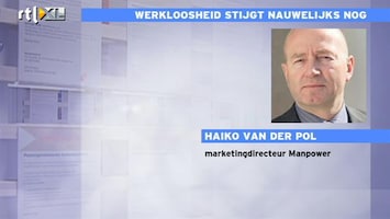 RTL Z Nieuws Manpower: arbeidsmarkt is niet zo dramatisch als CPB voorspelt