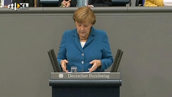 RTL Z Nieuws Merkel: we moeten ons aan de afspraken houden