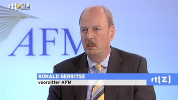 RTL Z Nieuws AFM: financiële markten hebben meer vertrouwen