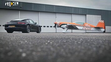 RTL Autowereld Porsche 911 vs Vliegtuig