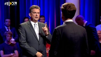 RTL Nieuws Roemer boos om 'leugentje' Rutte tijdens debat