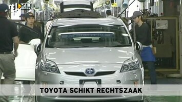 RTL Z Nieuws Toyota treft schikking in rechtszaak over klemmende gaspedalen