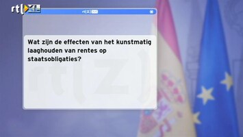 Special: De Kijker Aan Zet Wat zijn de effecten van het kunstmatig laaghouden van rentes op staatsobligaties?