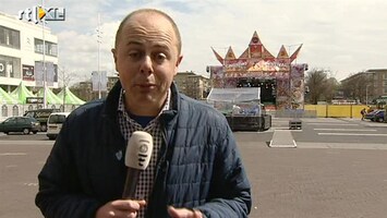 RTL Nieuws Amsterdam klaar voor Koninginnedag