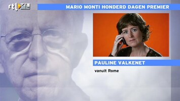RTL Z Nieuws Monti heeft Italie behoedt voor faillissement
