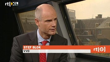 RTL Z Nieuws Stef Blok: kabinet doet wat er moet gebeuren, orde op zaken stellen