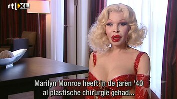 RTL Boulevard Marilyn Monroe lookalike