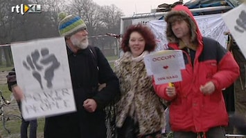 RTL Nieuws Haagse Occupy'ers weigeren te vertrekken