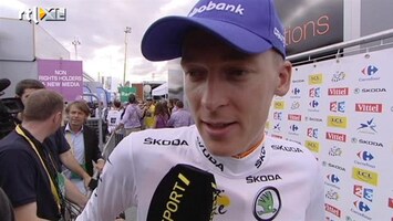 RTL Nieuws Robert Gesink in het wit