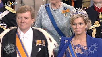 RTL Boulevard Willem-Alexander ingehuldigd als koning