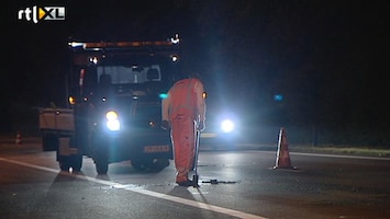 RTL Z Nieuws Rijkswaterstaat: vaker overdag aan weg werken en minder verlichting