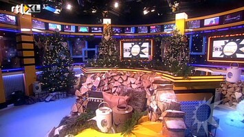 RTL Boulevard De studio in kerstsfeer