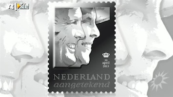 RTL Boulevard Zilveren postzegel inhuldiging