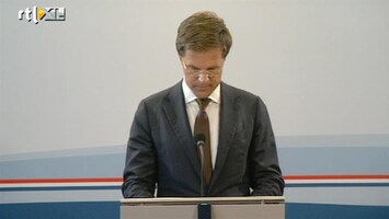 RTL Z Nieuws Rutte biedt excuses aan voor cijfers steun Griekenland