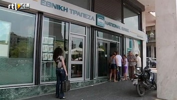 RTL Z Nieuws Steeds meer banken dragen steentje bij aan redding Griekenland