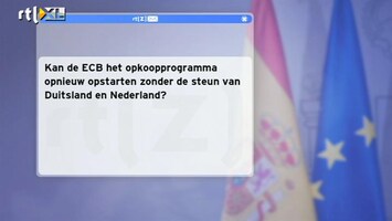 Special: De Kijker Aan Zet Kan de ECB het opkoopprogramma opnieuw starten zonder de steun van Duitsland en Nederland?