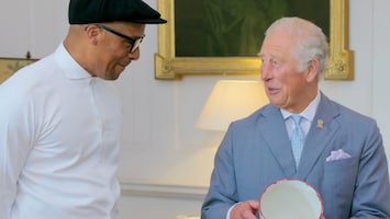 Koning Charles duikt op in een Britse tv-show 
