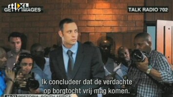 RTL Boulevard Oscar Pistorius op borgtocht vrij