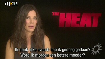 RTL Boulevard Junket Sandra Bullock in Londen