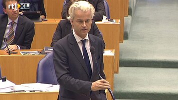 RTL Z Nieuws Wilders en Rutte schelden op elkaar in Kamerdebat