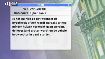 Special: De Kijker Aan Zet Bij einde renteaftrek worden er toch nog minder huizen verkocht?