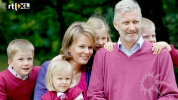 RTL Boulevard Vakantieshoot van Filip, Mathilde en hun gezin