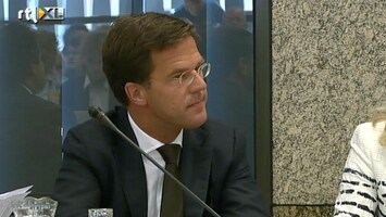 RTL Z Nieuws Oppositie keihard over gegoochel en verwarring Rutte