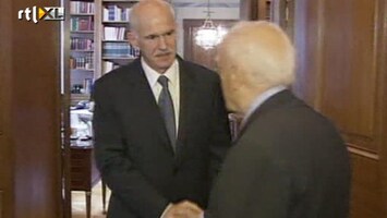 RTL Z Nieuws Positie Premier Papandreou wankelt