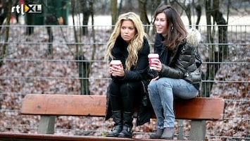 RTL Boulevard Sylvie voor shoot Hunkemoller even in Nederland