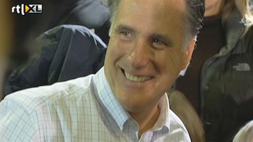 RTL Z Nieuws Romney wint net van Santorum