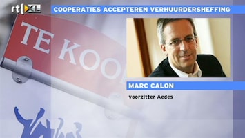 RTL Z Nieuws Woningcorporaties sluiten akkoord met minister Blok, Marc Calon legt uit