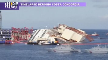 RTL Nieuws Timelapse Costa Concordia